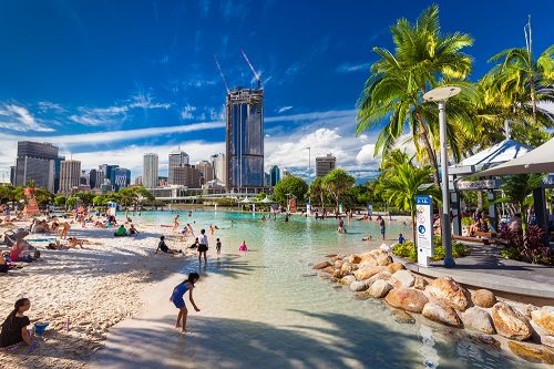 Streets Beach at South Bank Parklands - Brisbane Kids