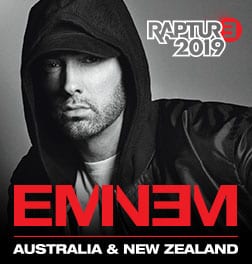 Eminem Rapture Tour 2019