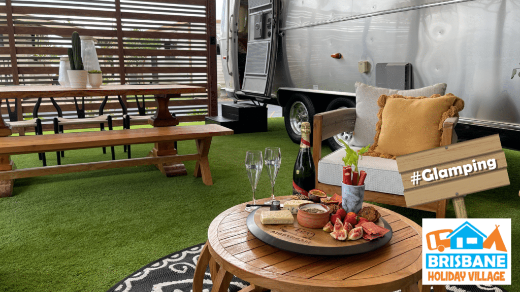 Airstream Glamping - virtual zoom background