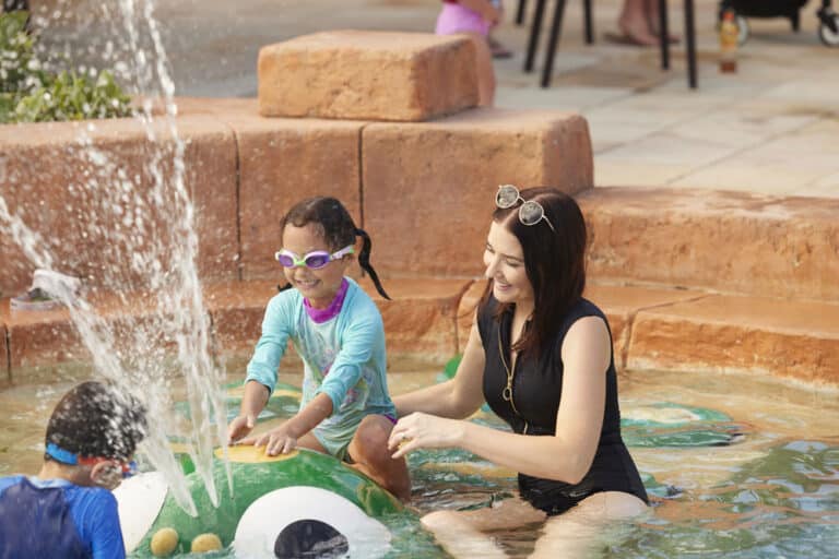 Kids' Heated Splash Pool at Brisbane Holiday Village