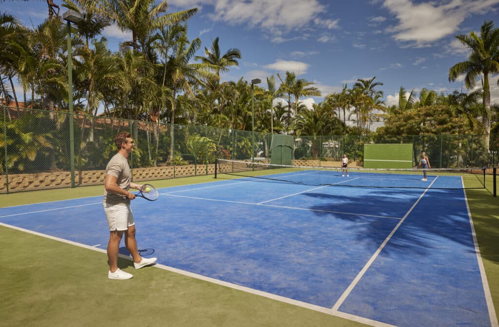 Brisbane Holiday Village Tennis Court