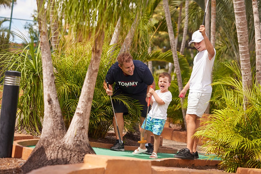 School Holiday Activities at Brisbane Holiday Village | Putt Putt Competitions