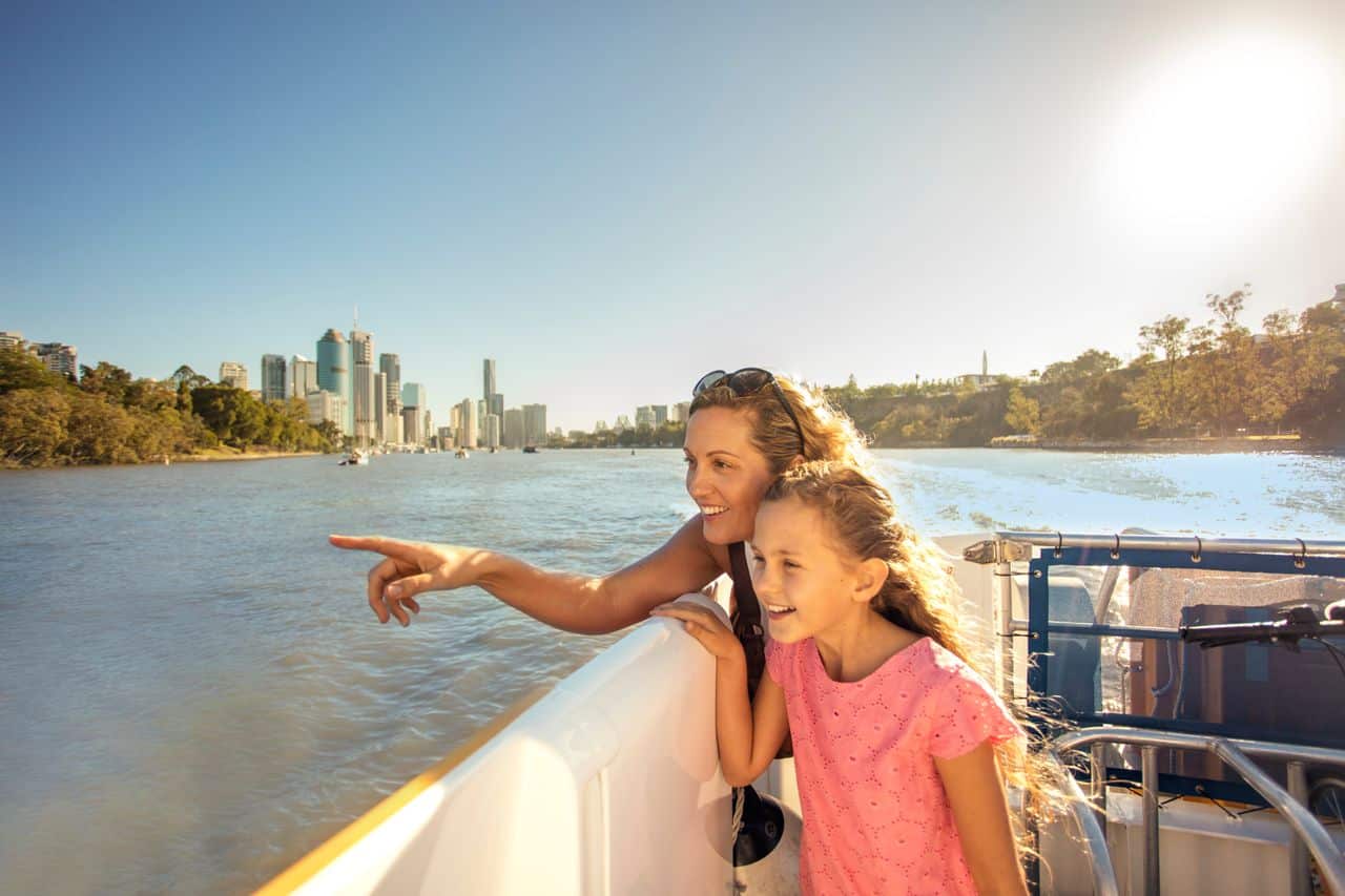 Citycat on Brisbane River