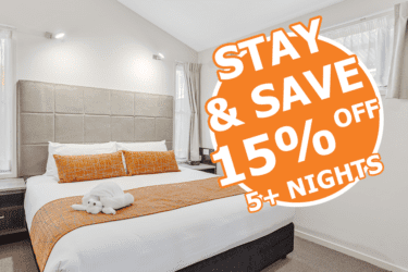 Stay 5+ nights and SAVE